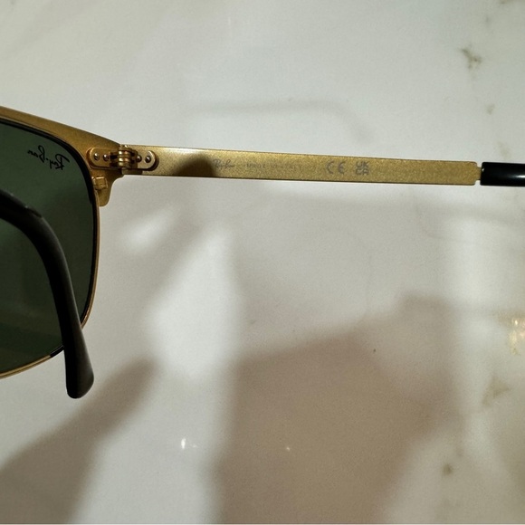 Ray-Ban RB3716 Clubmaster Metal Square Sunglasses - Picture 4 of 6